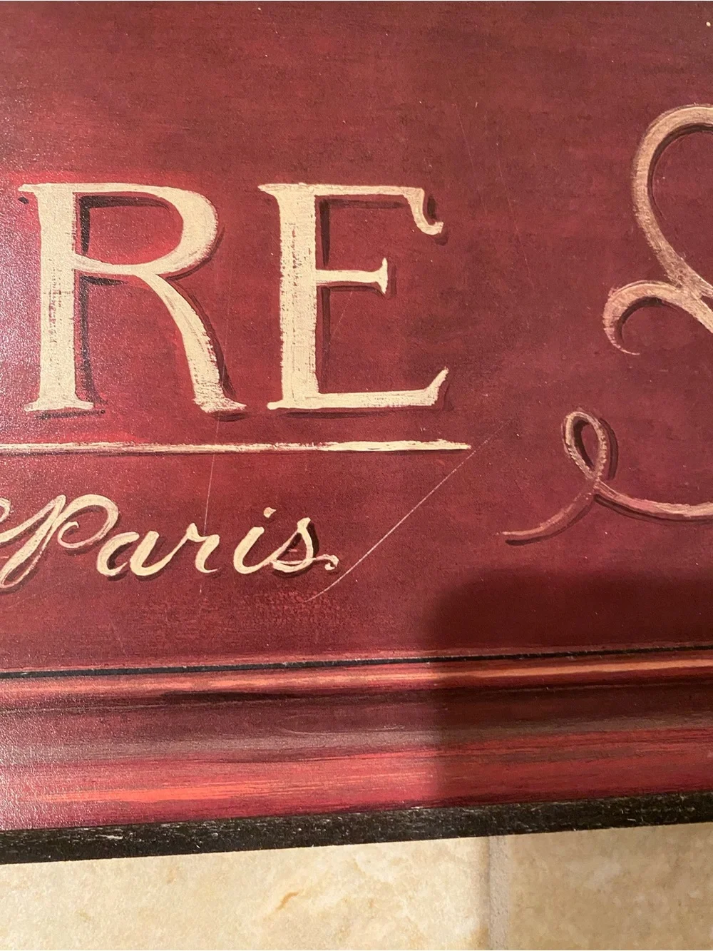 Vintage Style French 